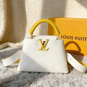 Louis Vuitton Capucines BB White